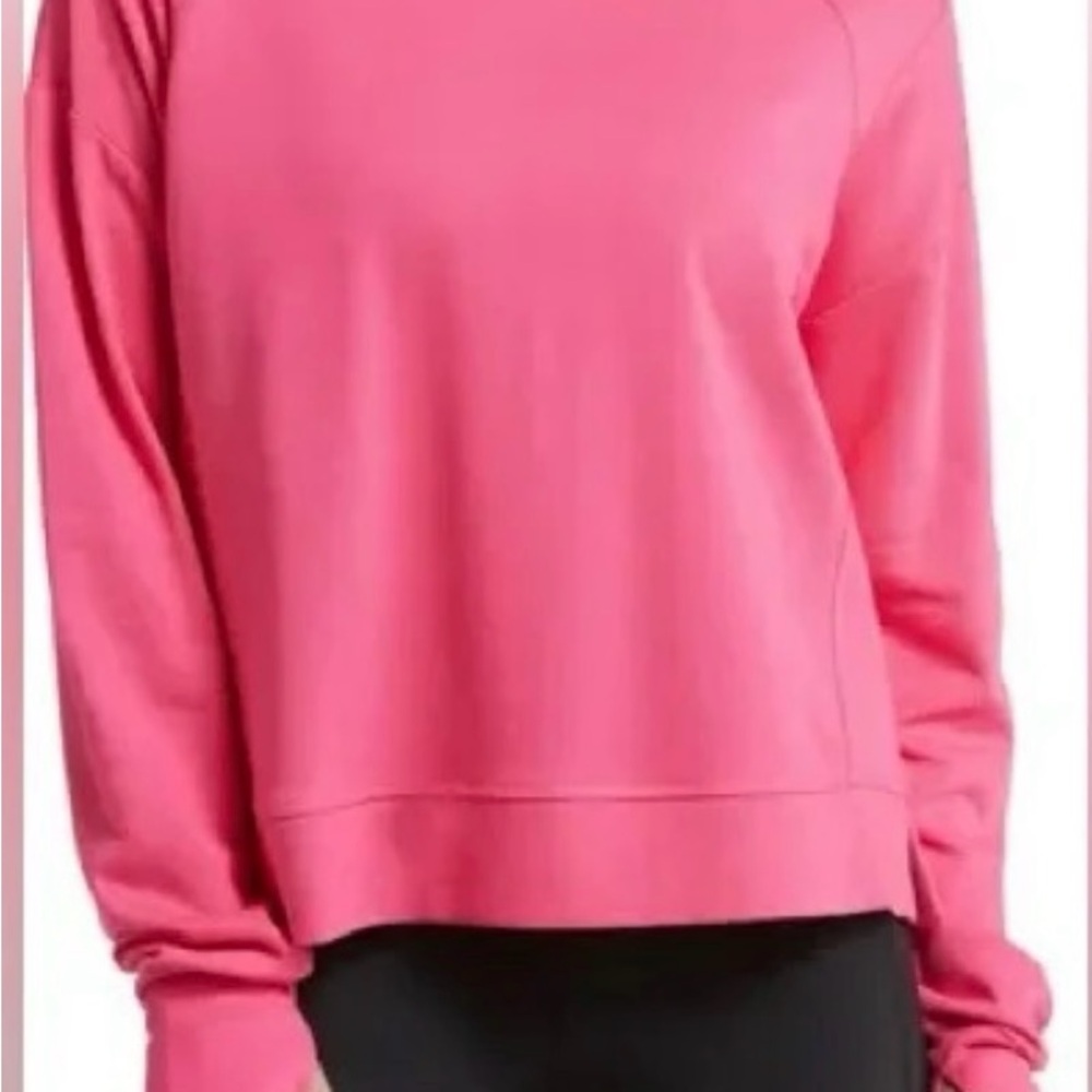 Sweaty Betty Sweet Pink Crewneck Top - Picture 2 of 6